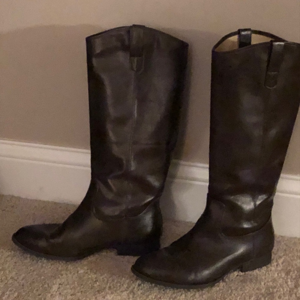 Gap Leather Riding Boots